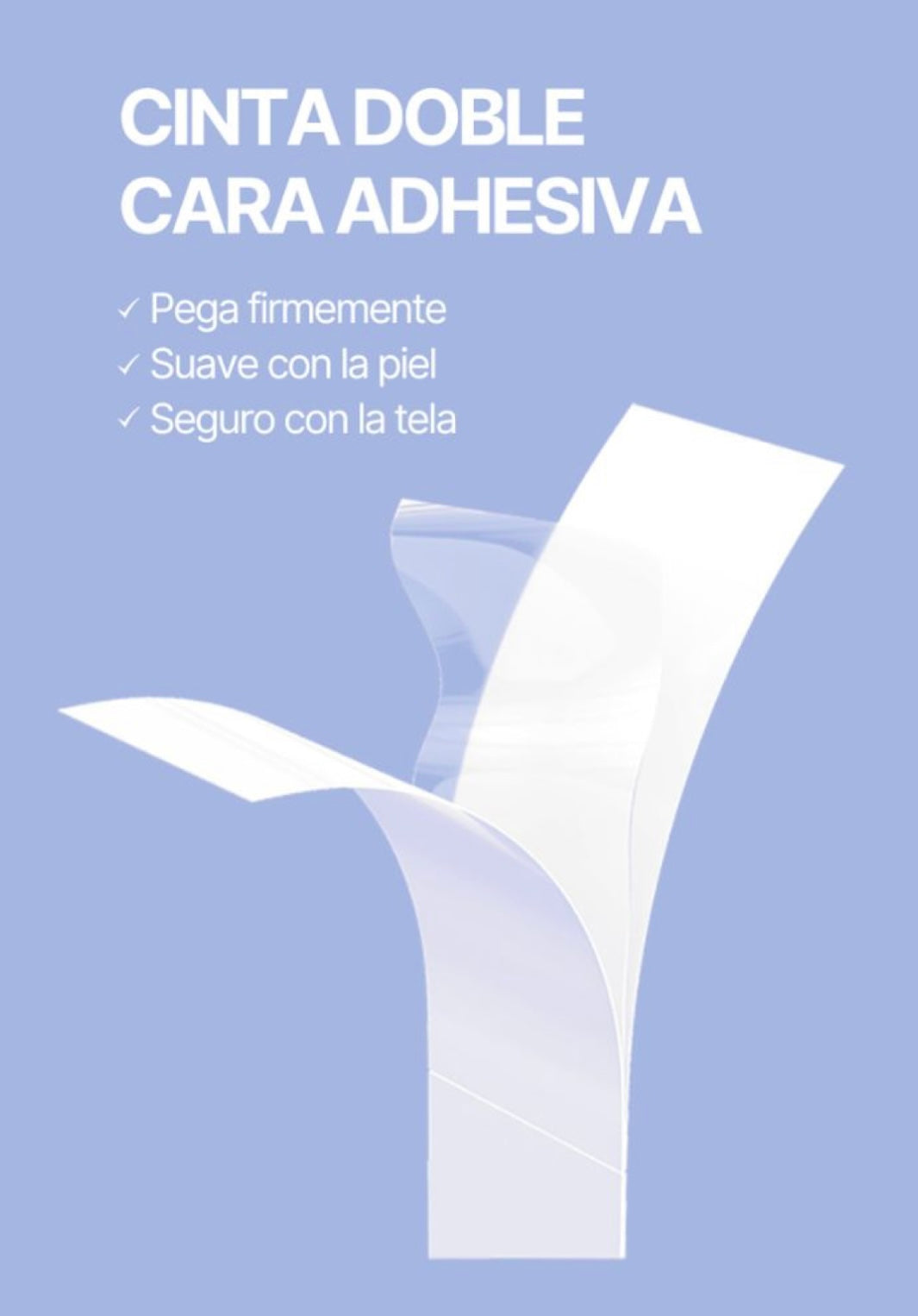 Tiras cinta doble cara