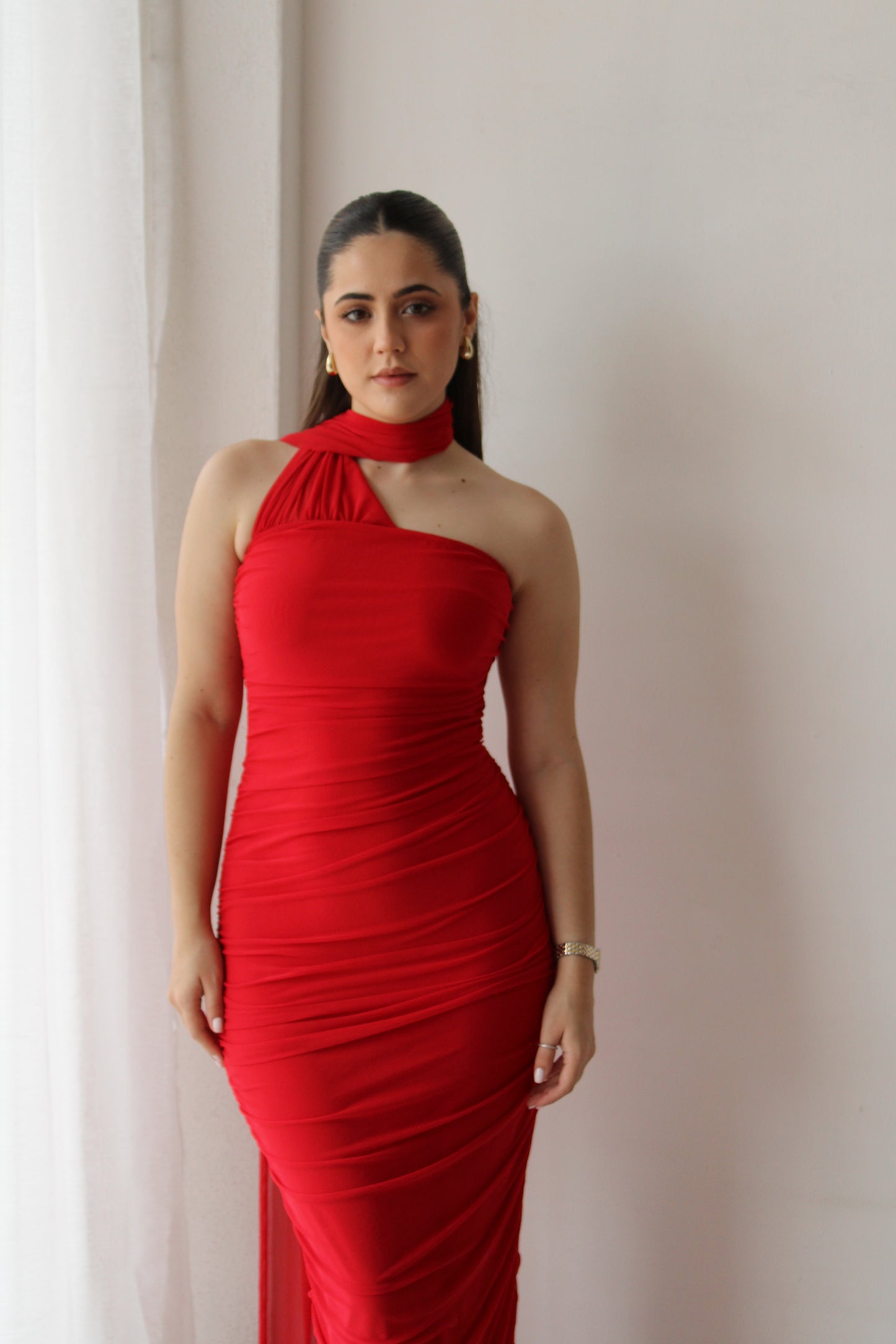 Vestido Ilda Rojo