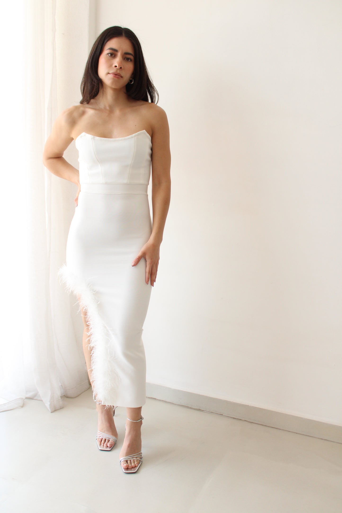 Vestido Denisse Blanco
