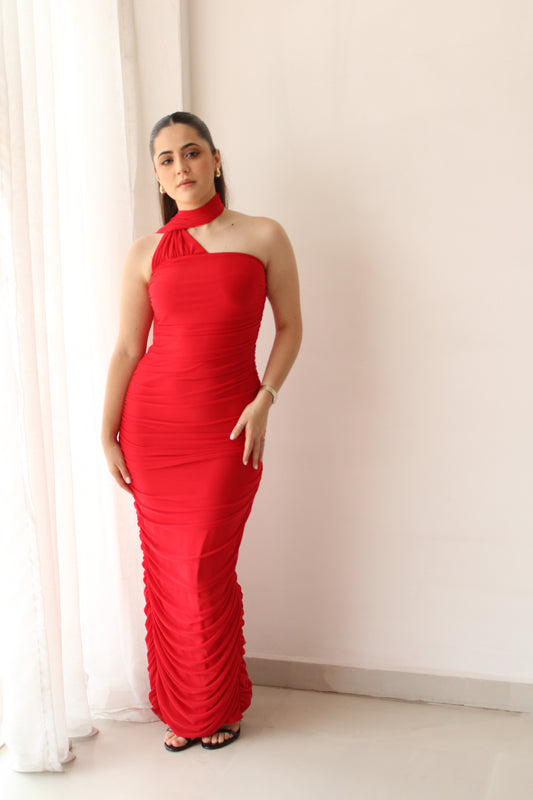 Vestido Ilda Rojo